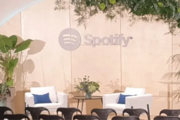 spotify branded stage